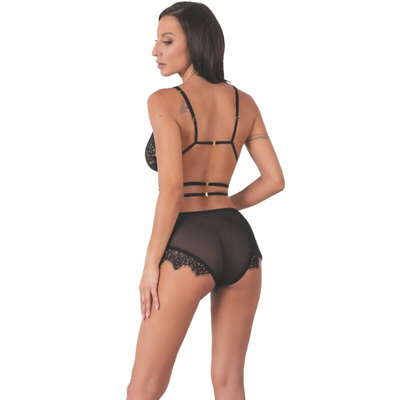 LIVCO CORSETTI FASHION - DREZNA LC 90733 BH + HÖSCHEN SCHWARZ 1 