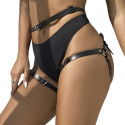 SUBBLIME - LEATHER WAIST AND LEG HARNESS BLACK ONE SIZE 1 