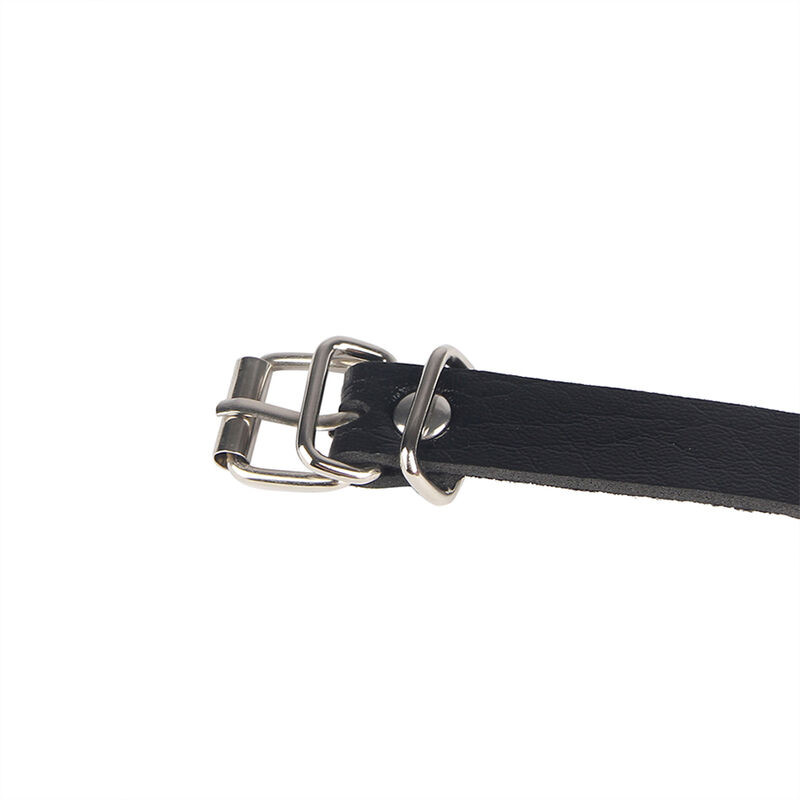 SUBBLIME - CHAINE BAGUE CUIR CEINTURE NOIR TAILLE UNIQUE 7 