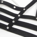 SUBBLIME - KORSETT HARNESS MIT KETTE DETAIL EINE GRÖSSE 5 