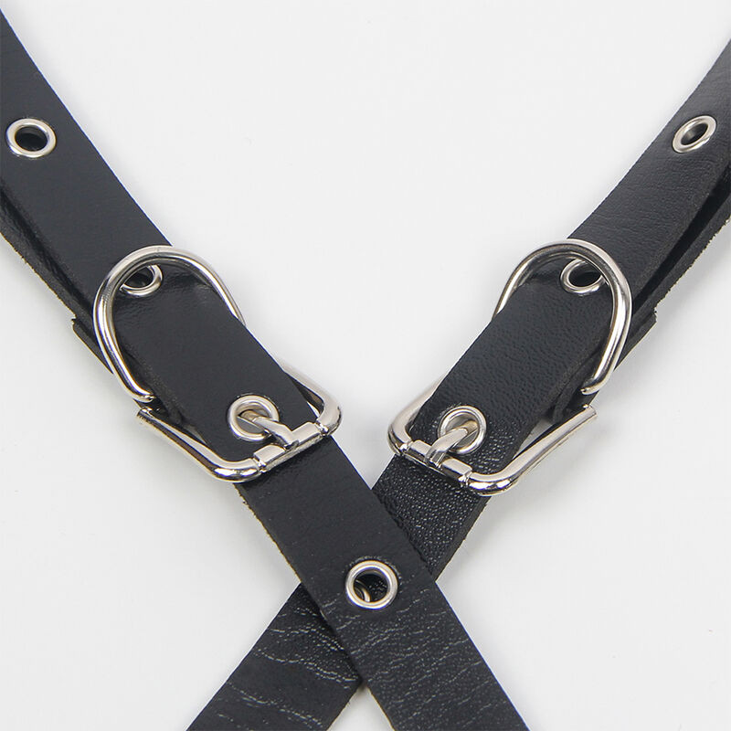 SUBBLIME - HARNESS MIT RIEMEN UND KETTE ??DETAILS EINE GRÖSSE 3 