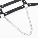 SUBBLIME - HARNESS WITH STRAPS AND CHAINDETAILS ONE SIZE 6 