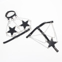 SUBBLIME - FULL BODY HARNESS WITH STAR CHAINDETAIL ONE SIZE 3 