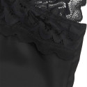 SUBBLIME - BABYDOLL CON PETTO STAMPA FLOREALE NERO S/M 7 