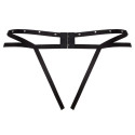 LIVCO CORSETTI FASHION - NOMADE THONG CROTCHLESS BLACK 3 