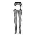 OBSESSIVE - S500 STRUMPFHOSE MIT SCHWARZEM GARTER S/M/L 3 