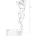 PASSION - DONNA BS024 BODYSTOCKING NERO TAGLIA UNICA 2 