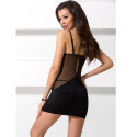 PASSION - FEMME CHEMISE LUMIA NOIRE TAILLE S/M 1 