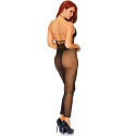 LEG AVENUE - HALTER DUAL NET BACKLESS DRESS 2 