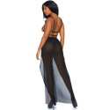 LEG AVENUE - CAGE MAXI DRESS AND THONG S/M 2 