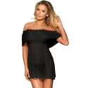 SUBBLIME - DRESSES SHORT DRESS + THONG BLACK S/M 1 