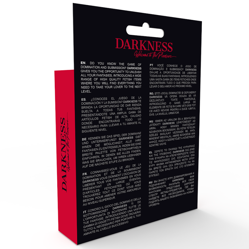 DARKNESS - UNISEX-HÖSCHEN MIT ÖFFNUNG, EINHEITSGRÖSSE 4 