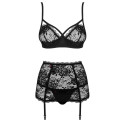 OBSESSIVE - PEONESIA SET THREE PIECES S/M 4 