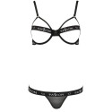 PASSION - SET DUE PEZZI KYOKA NERO S/M 2 