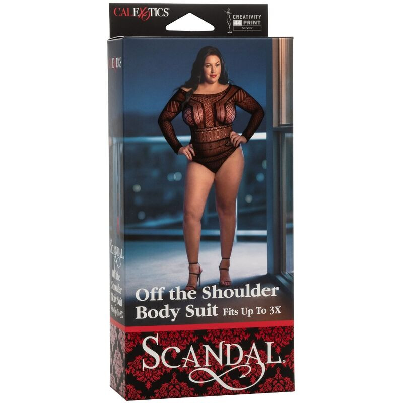 CALEXOTICS - BODY CON SPALLA SCANDAL PLUS TAGLIA 2 