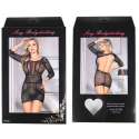 QUEEN LINGERIE - ROBE CORPS EN FILET S/L 3 