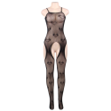 QUEEN LINGERIE - BODYSTOCKING AVEC COEURS S/L 3 