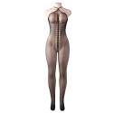 QUEEN LINGERIE - HALTER NECK BODYSTOCKING S/L 3 