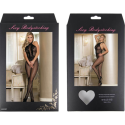 QUEEN LINGERIE - BODYSTOCKING MIT ÖFFNUNG UND BLUMENSPITZE S/L 6 