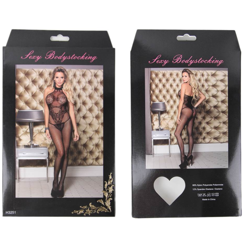 QUEEN LINGERIE - BODYSTOCKING SCHIENA NUDA S/L 6 