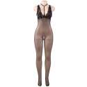 QUEEN LINGERIE - NETZ-BODYSTOCKING MIT ÖFFNUNG S/L 4 