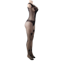 QUEEN LINGERIE - BODYSTOCKING BRODÉ PAPILLON S/L 3 