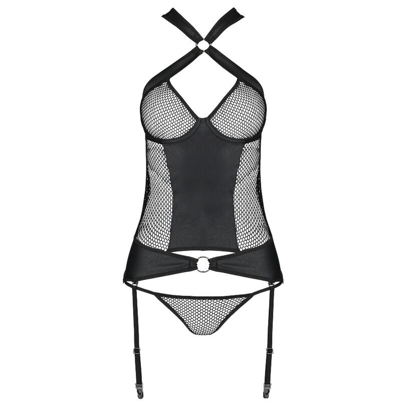 PASSION - AMANDA CORSET EN CUIR ÉCOLOGIQUE S/M 3 