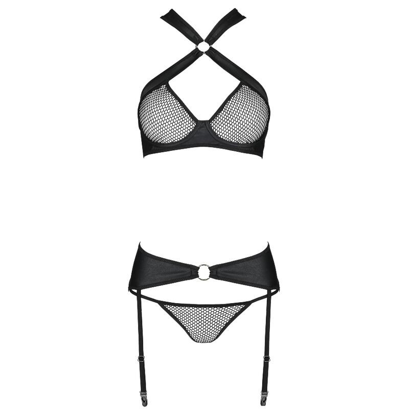 PASSION - AMANDA ECOLOGICAL LEATHER SET S/M 4 