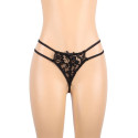 SUBBLIME - SET ENSEMBLE TROIS PIÈCES SOUTIEN-GORGE + PORTE-JARRETELLE + STRING S/M 11 