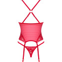 OBSESSIVE - CORSETTO LACELOVE ROSSO XS/S 5 