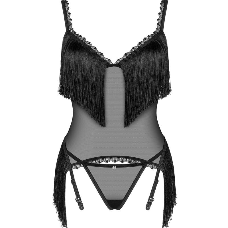 OBSESSIVE - SHERILA CORSET & THONG XS/S 4 