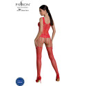 PASSION - ECO COLLECTION BODYSTOCKING ECO BS001 RED 1 