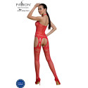 PASSION - COLLEZIONE ECO BODYSTOCKING ECO BS006 ROSSO 1 