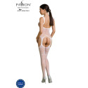 PASSION - COLLEZIONE ECO BODYSTOCKING ECO BS008 BIANCO 1 