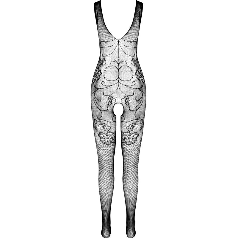 PASSION - COLLEZIONE ECO BODYSTOCKING ECO BS012 NERO 3 