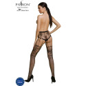 PASSION - ECO COLLECTION BODYSTOCKING ECO S004 SCHWARZ 1 