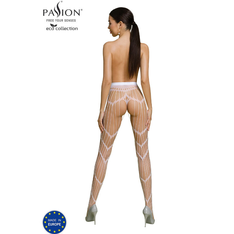 PASSION - ECO COLLECTION BODYSTOCKING ECO S006 WEISS 1 