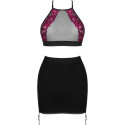 OBSESSIVE - ROSENTY TOP & SKIRT XS/S 4 