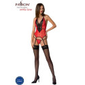 PASSION - PEONIA CORSET EROTIC LINE RED S/M 1 