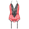 PASSION - CORSETTO PEONIA LINEA EROTICA ROSSO L/XL 3 