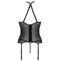 PASSION - CORSETTO SATARA LINEA EROTICA NERO S/M 4 