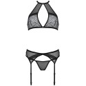 PASSION - SET SATARA LINEA EROTICA NERO S/M 2 