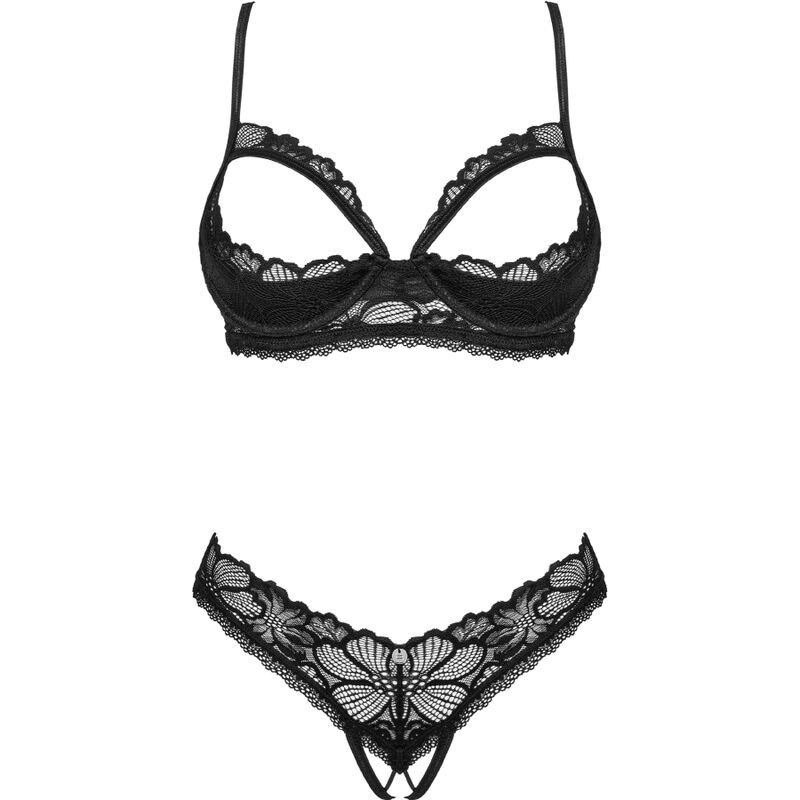 OBSESSIVE - SERAFIA SET TWO PIECES CUPLESS XS/S 4 