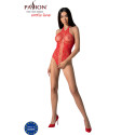 PASSION - BS094 ROTER BODYSTOCKING, EINE GRÖSSE 2 