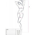 PASSION - BS095 BODYSTOCKING NERO TAGLIA UNICA 6 