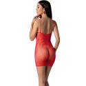 PASSION - BS096 BODYSTOCKING ROUGE TAILLE UNIQUE 1 