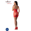 PASSION - BS096 BODYSTOCK ROSSO TAGLIA UNICA 3 