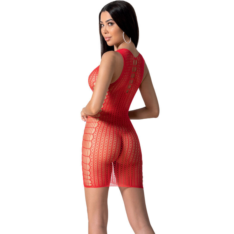 PASSION - BS097 ROTER BODYSTOCKING, EINE GRÖSSE 1 