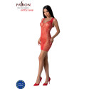 PASSION - BS097 ROTER BODYSTOCKING, EINE GRÖSSE 2 