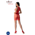 PASSION - BS097 BODYSTOCK ROSSO TAGLIA UNICA 3 